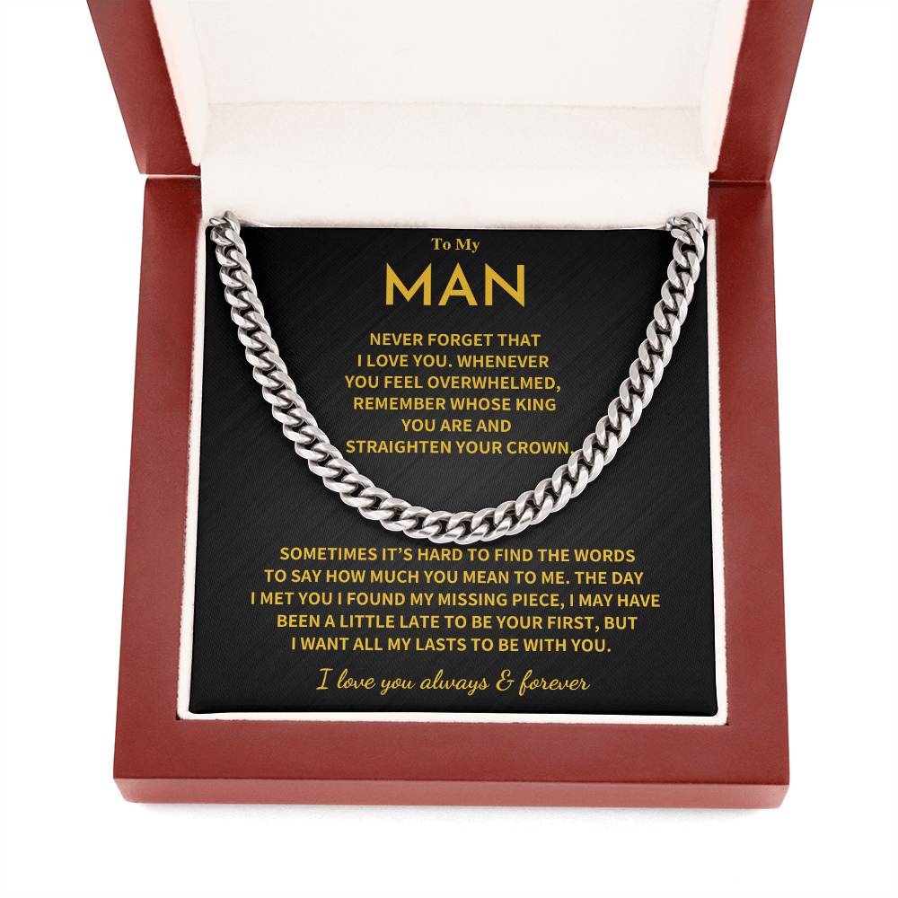 My Man Gift- Straighten Crown