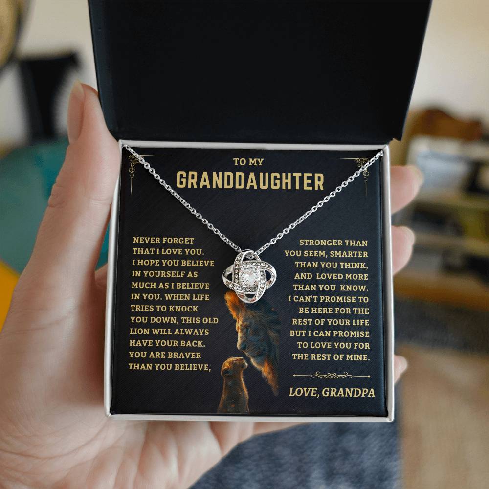 Granddaughter Gift -From Grandpa
