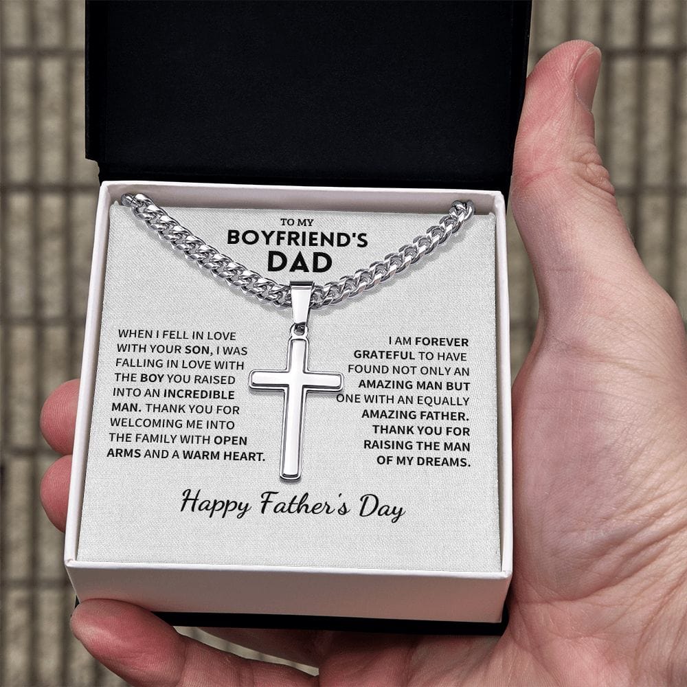 Boyfriend's Dad Gift- Forever Grateful