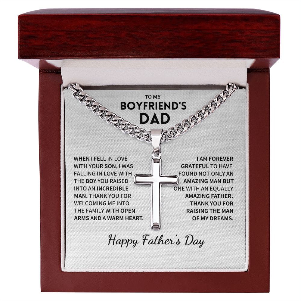 Boyfriend's Dad Gift- Forever Grateful