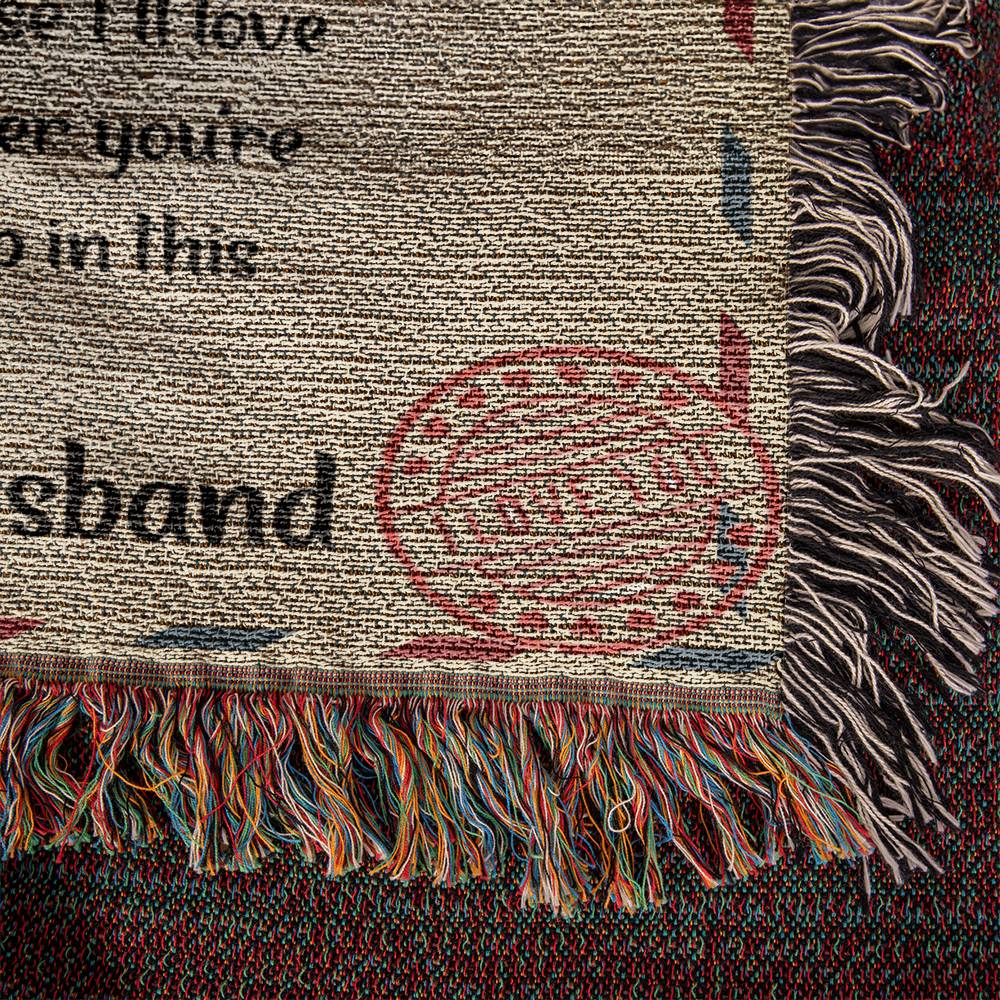 Wife Gift-Woven Blanket-From Husband