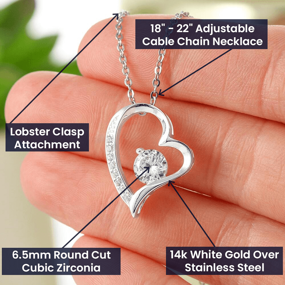 Soulmate Gift, "Last Everything"- Dazzling Forever Love Necklace