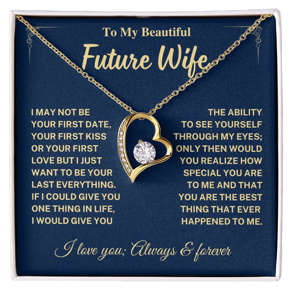 Future Wife Gift-Forever Love Necklace