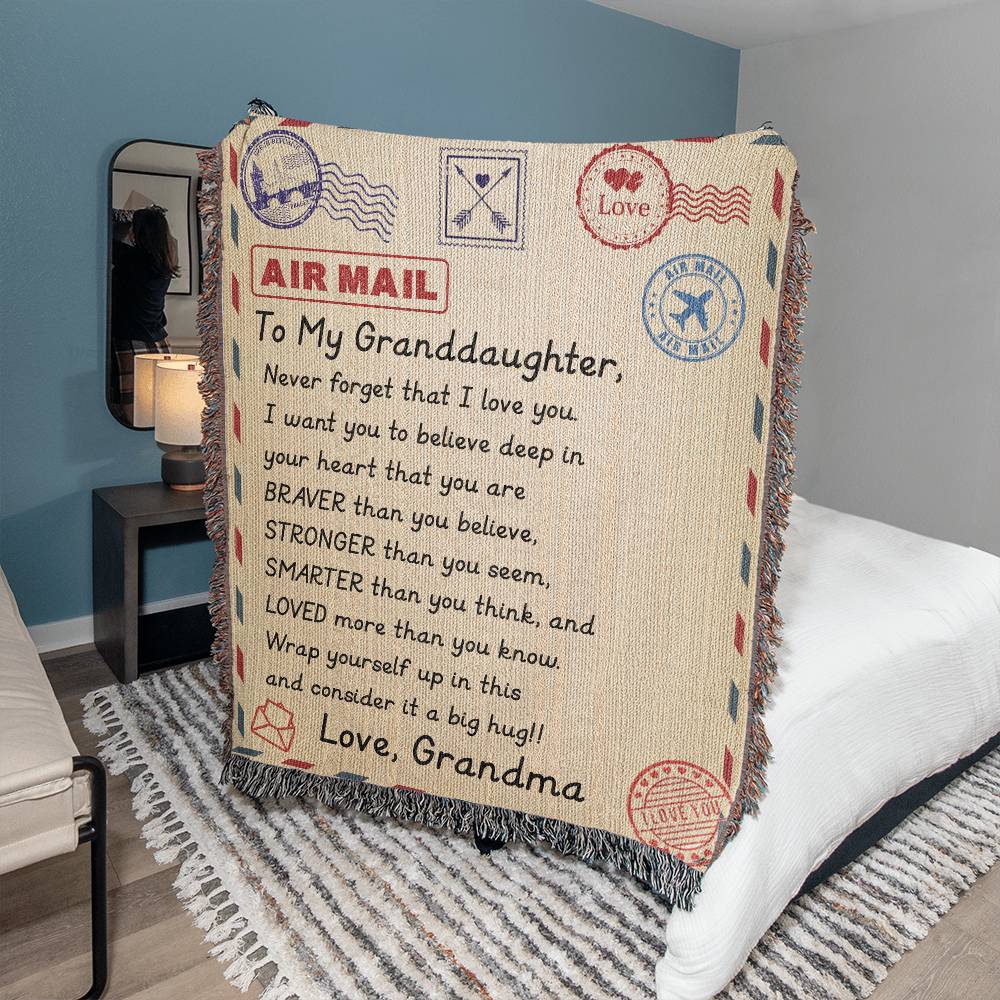 Granddaughter Gift-Never Forget-From Grandma