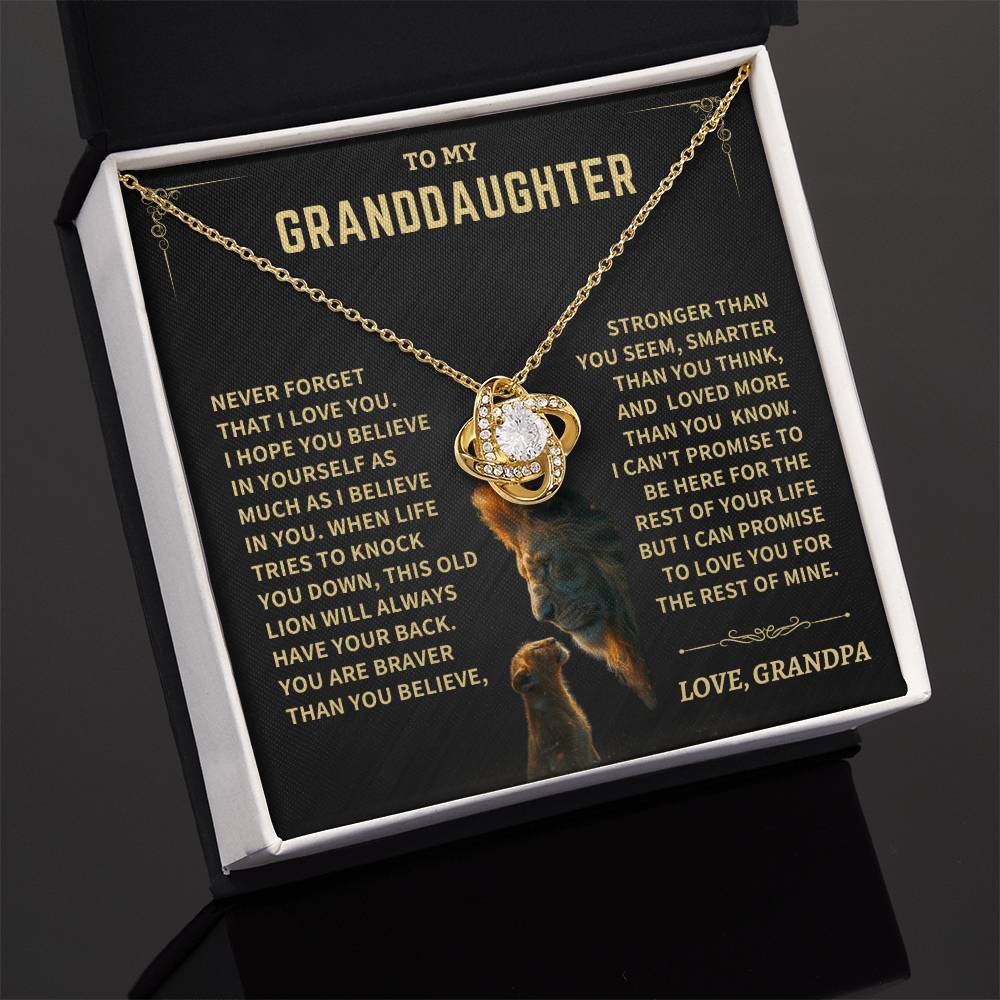 Granddaughter Gift- Love, Grandpa