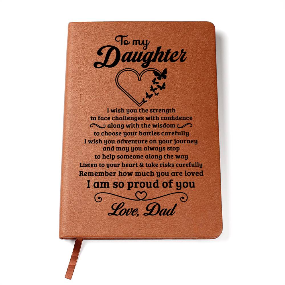 Daughter Gift-Graphic Journal-From Dad Jewelry