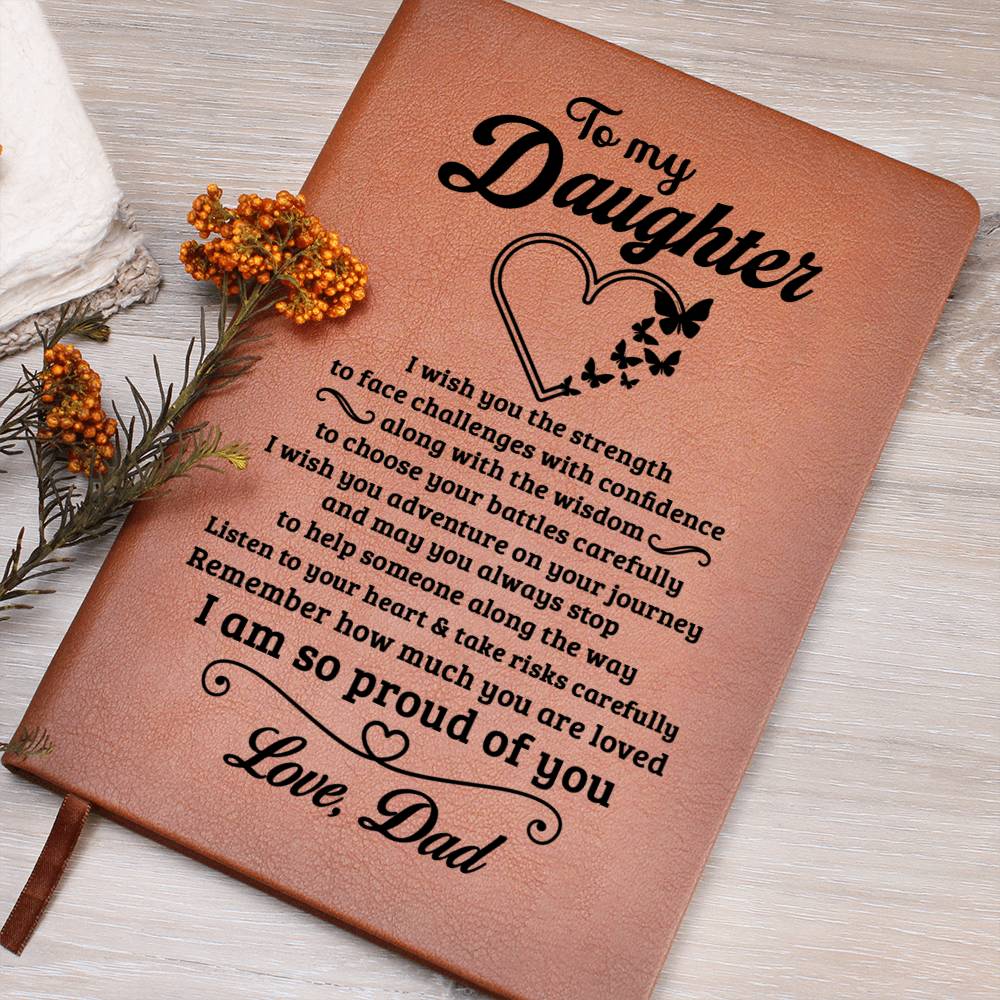 Daughter Gift-Graphic Journal-From Dad Jewelry