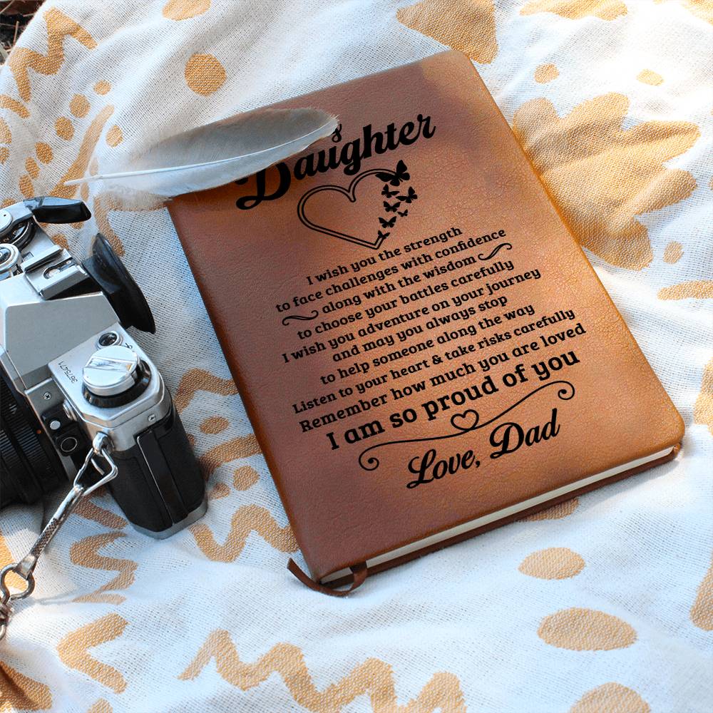 Daughter Gift-Graphic Journal-From Dad Jewelry