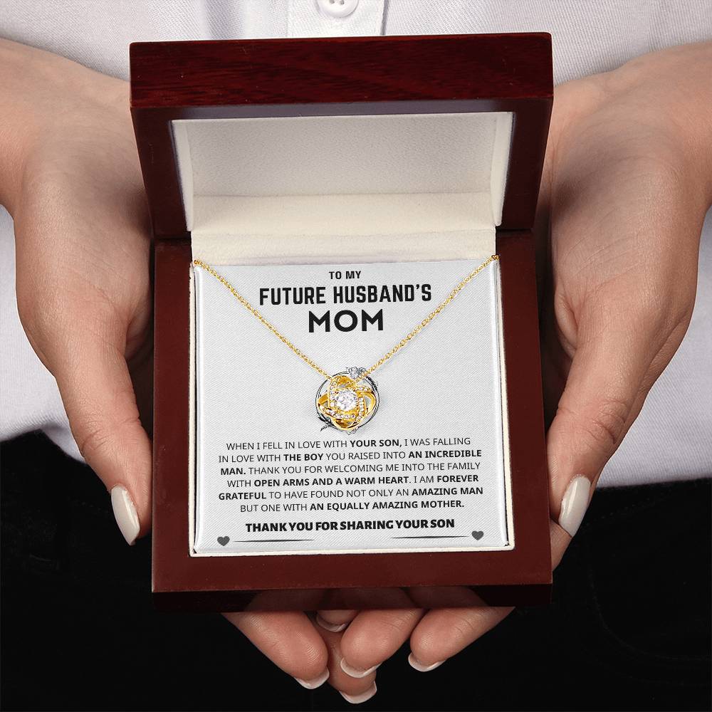 Future Husband's Mom Gift- "Forever Grateful" Jewelry