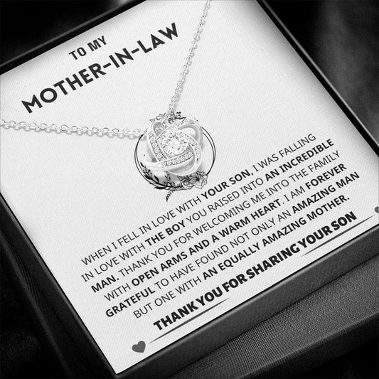 Mother-In-Law Gift- Forever Grateful Jewelry