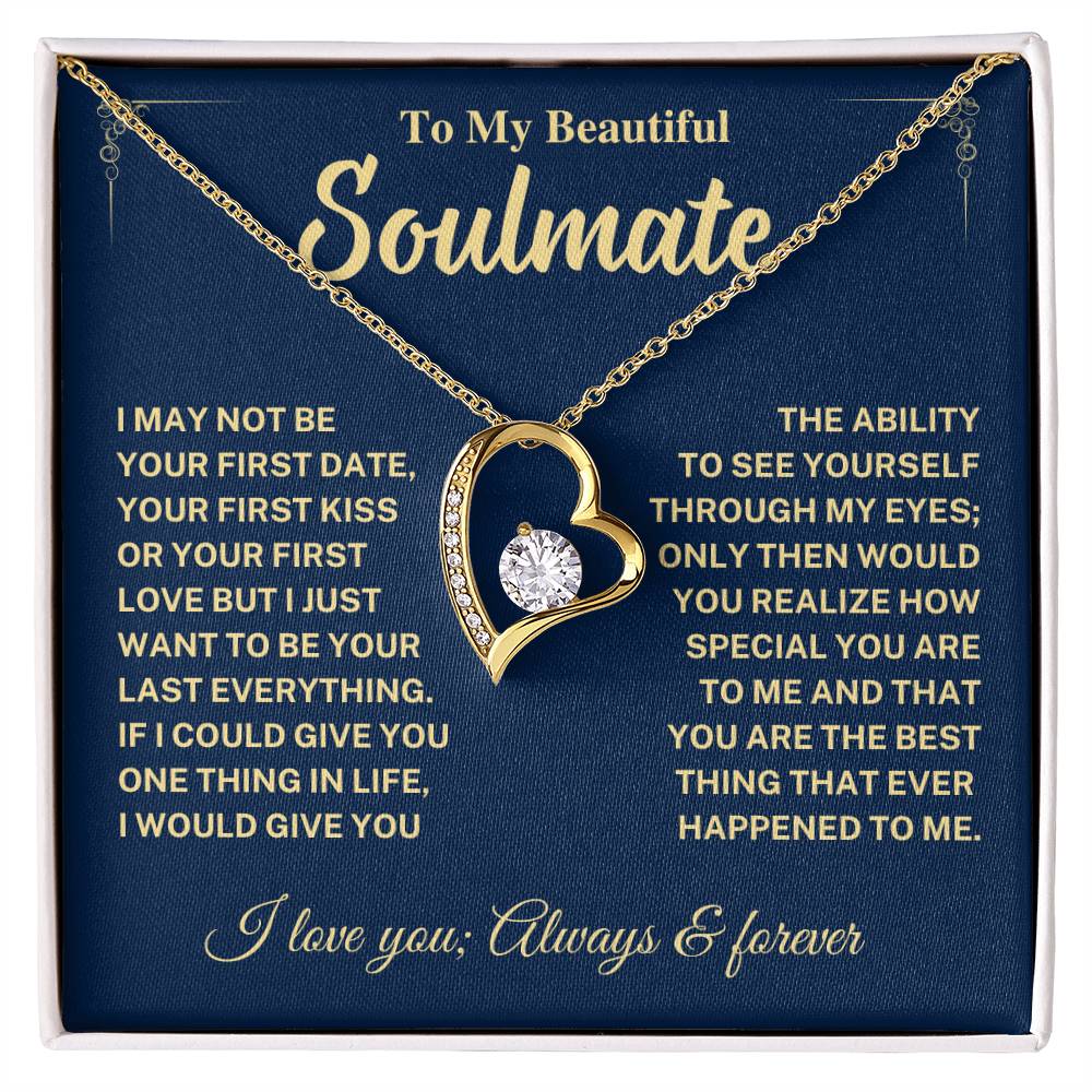 Soulmate Gift-Forever Love Necklace Jewelry