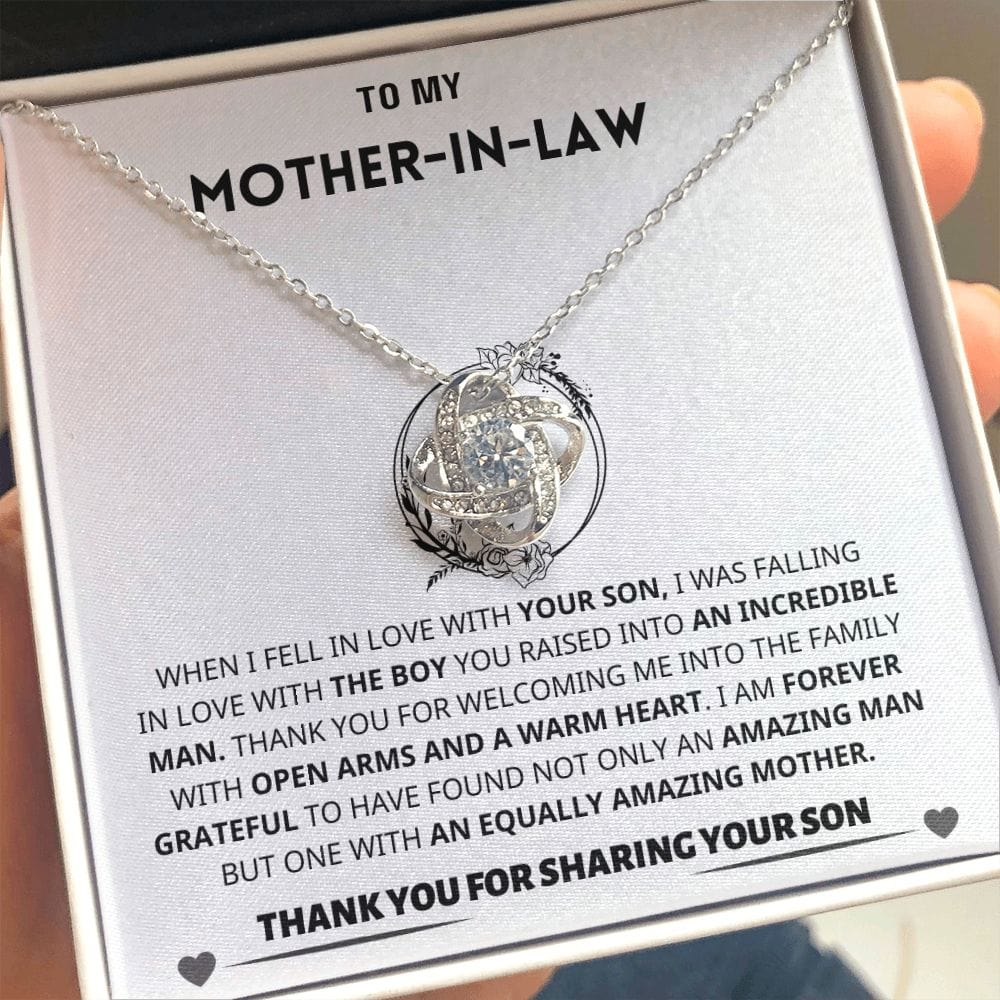 Mother-In-Law Gift- Forever Grateful Necklace