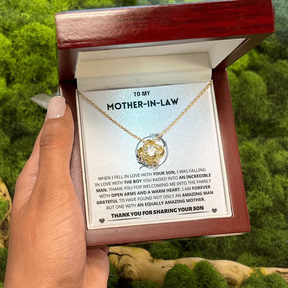 Mother-In-Law Gift- Forever Grateful Necklace