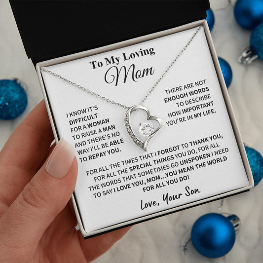 loving mom gift Jewelry