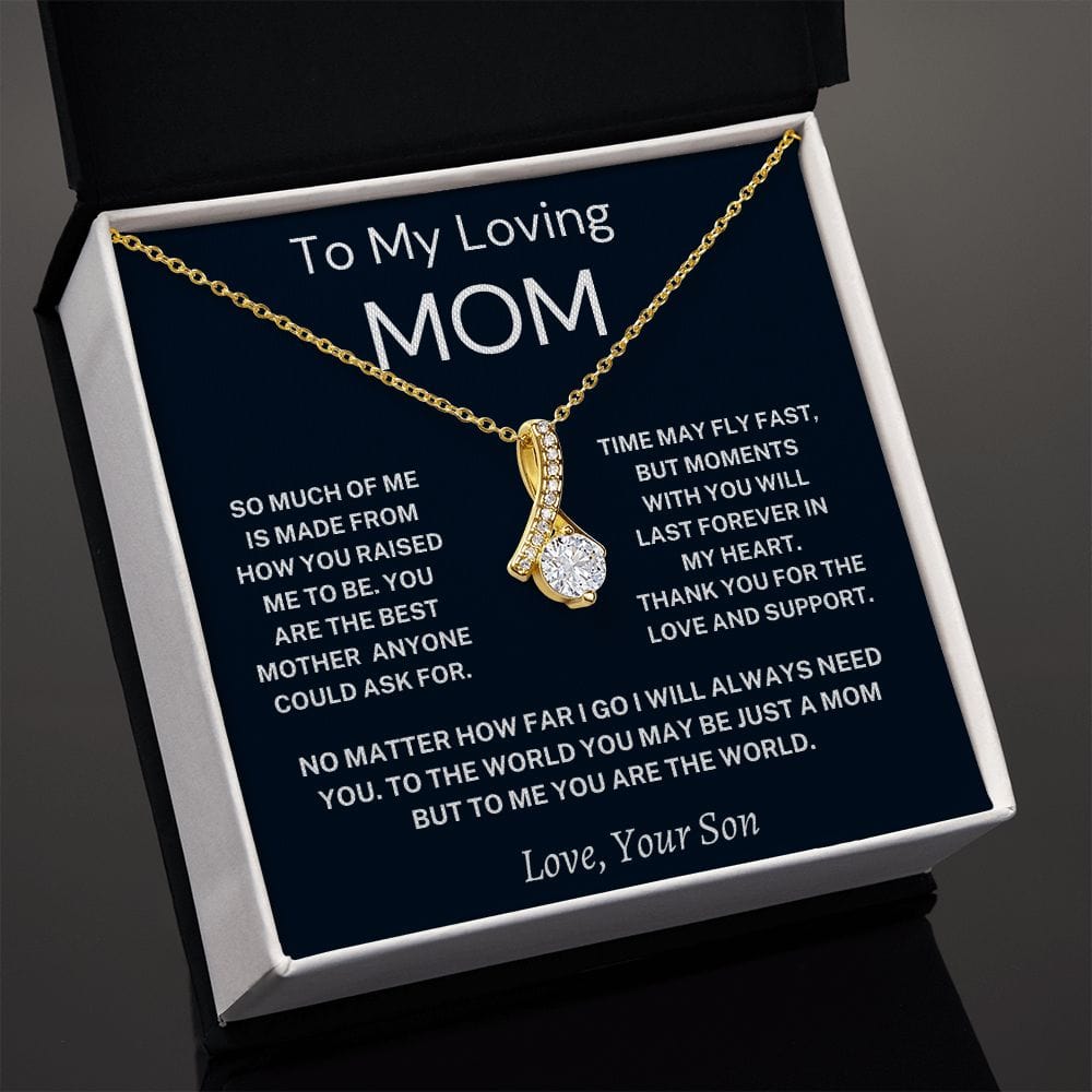 Mom Gift- From Son Jewelry