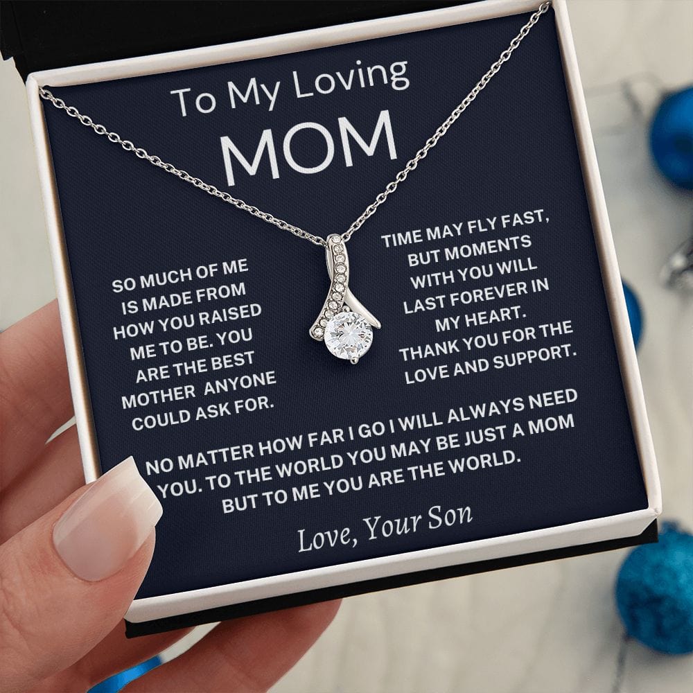 Mom Gift- From Son Jewelry