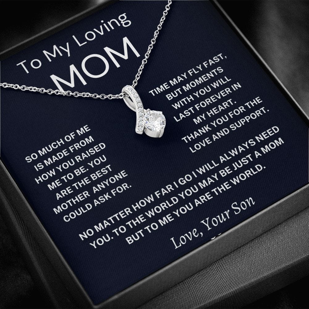 Mom Gift- From Son Jewelry